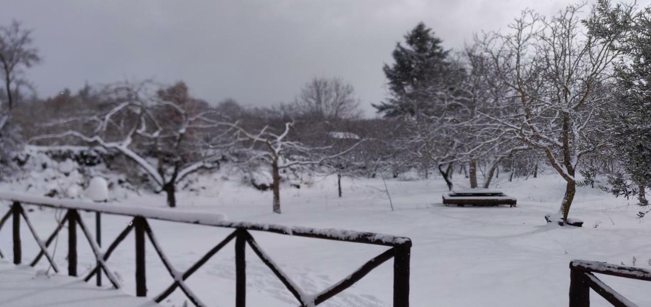 Mount Etna Chalet Maletto ภายนอก รูปภาพ